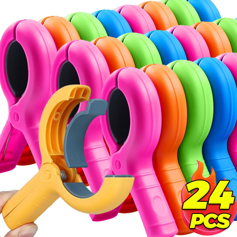 Beach Towel Large - Pinces à linge en plastique grandes,