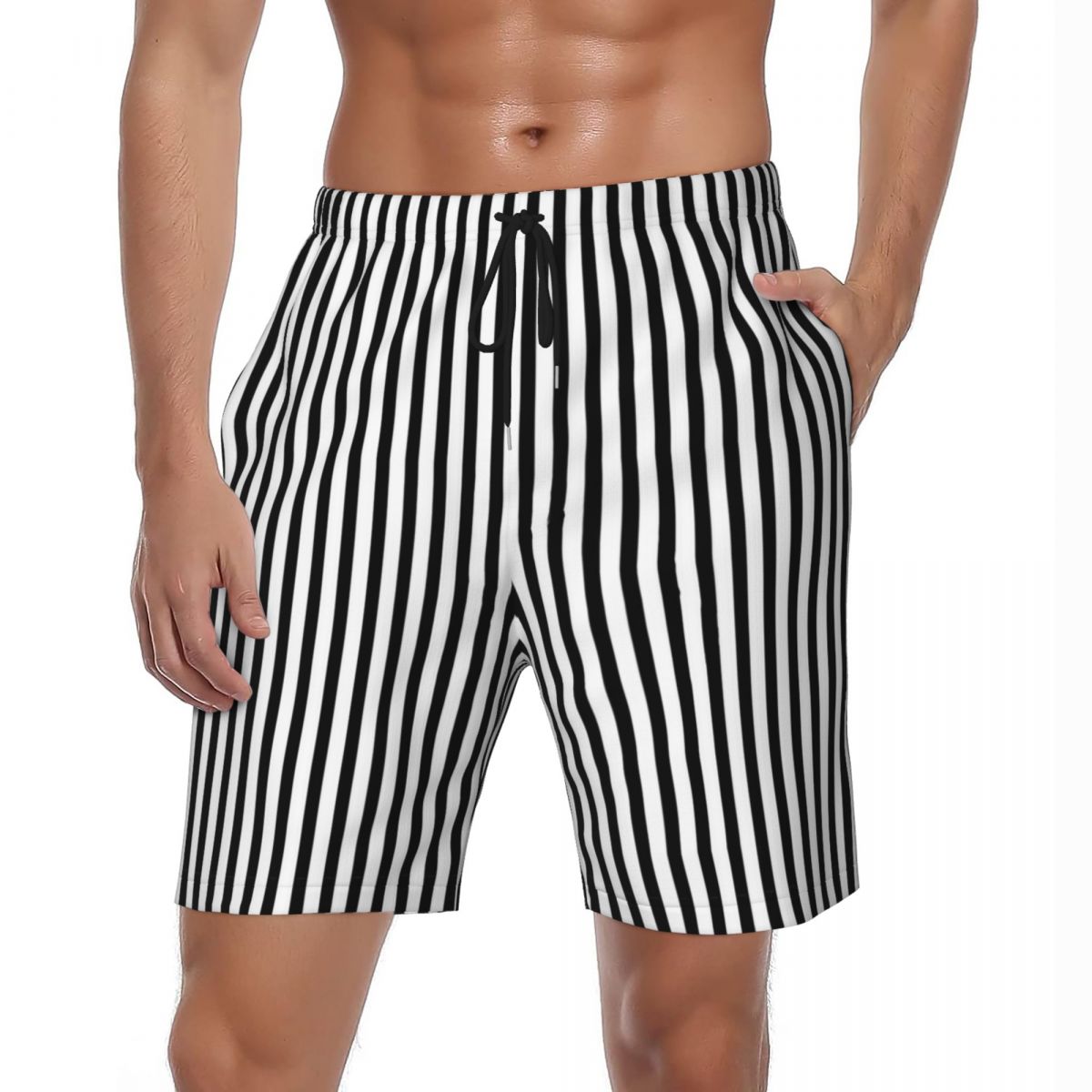Trunks Board Surf - Short de plage classique à rayures