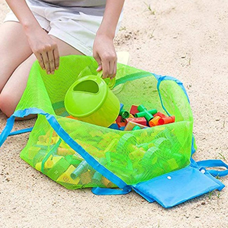 Beach Towel Large - Sac en filet portable pour enfants,