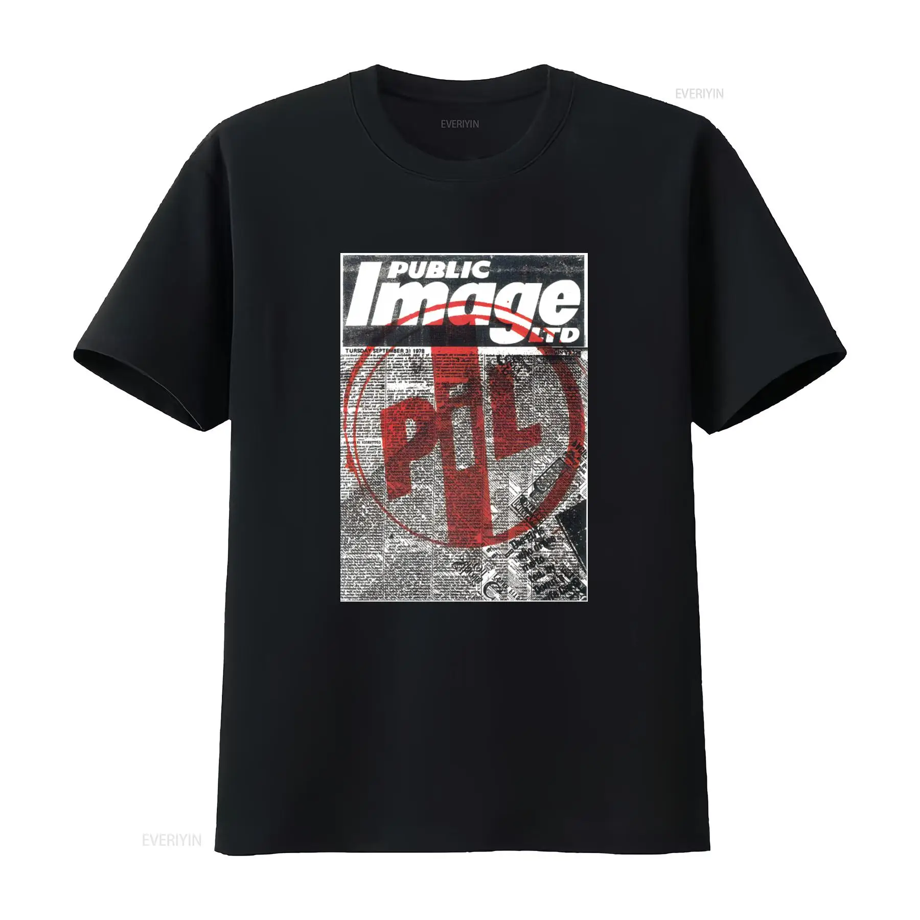 Tee Graphic Print - Pil Public Image Ltd T-shirt imprimé