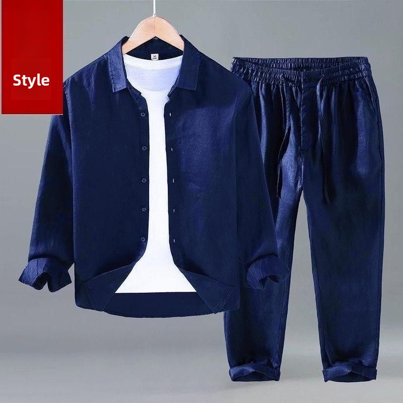 T-shirt en lin ample à manches - Linen Shirt Breathable avis et prix
