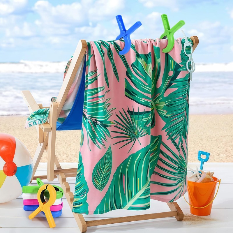 Pinces à linge en plastique gr - Beach Towel Large avis et prix