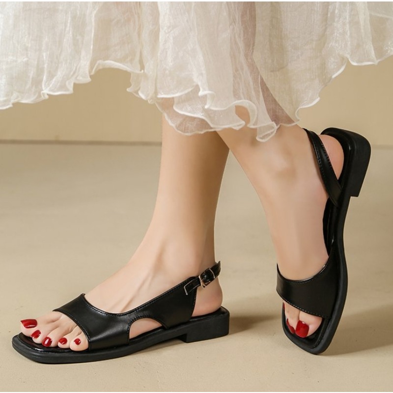 Sandales rétro pour femmes été - Casual Sandal Leather avis et prix